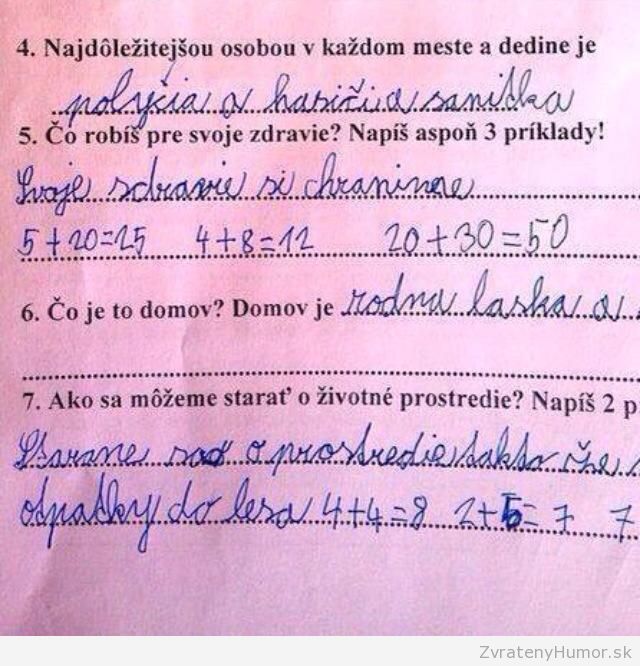 napis priklady