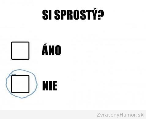 spravte si test