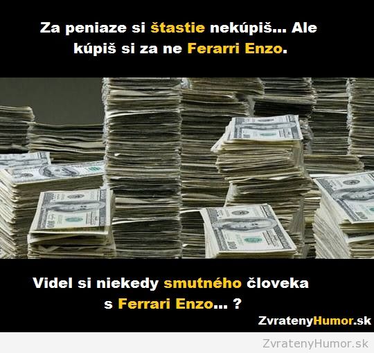 stastie si nekupis