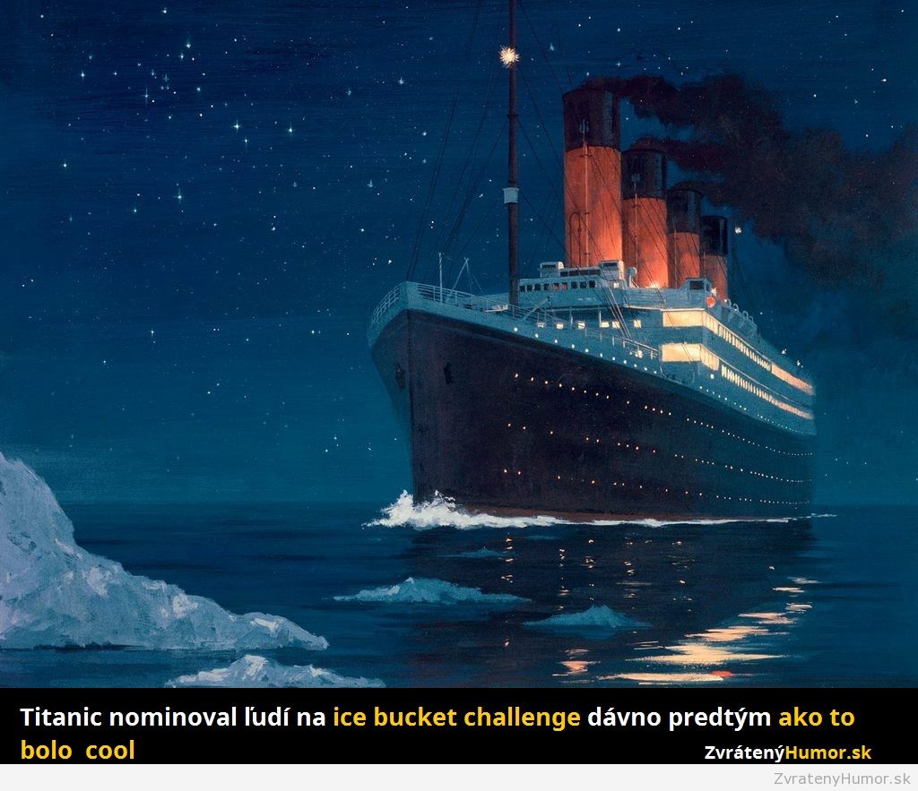 Titanic Ice Bucket Challenge ice bucket challenge