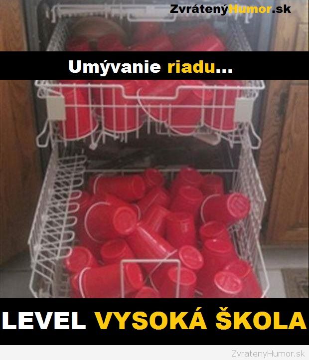 umyvanie riadu