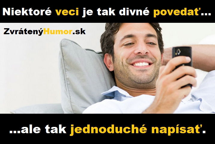 napisat je jednoduchsie