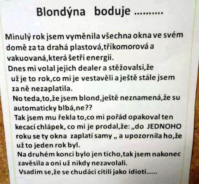 blondina