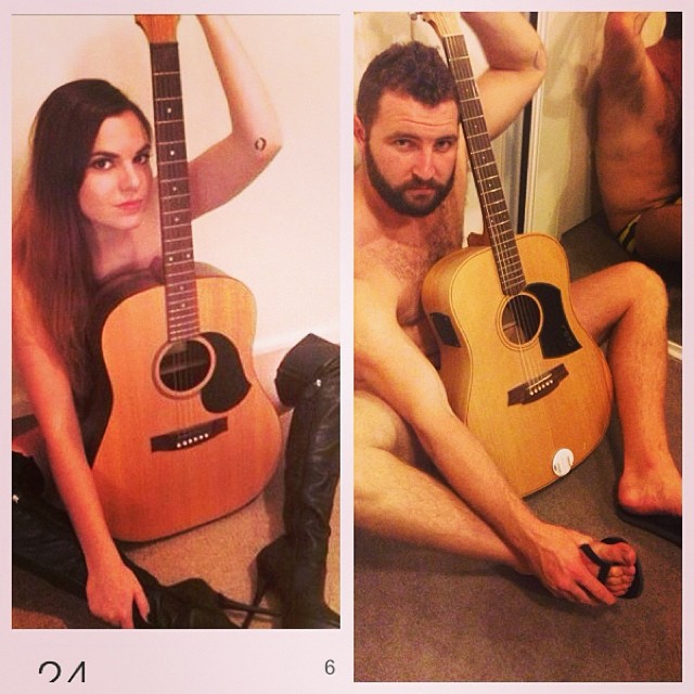 s gitarou