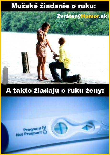 ziadost o ruku