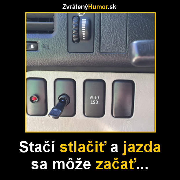 tlacidlo v aute