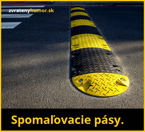 Spomaľovacie pásy