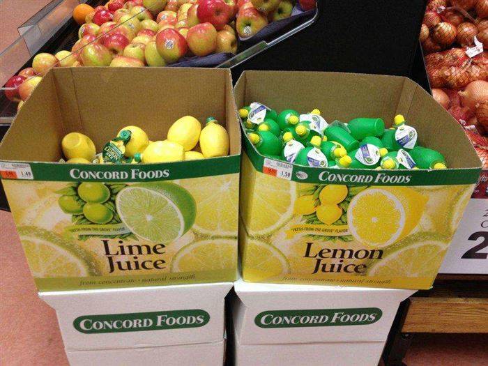 citron a limetka