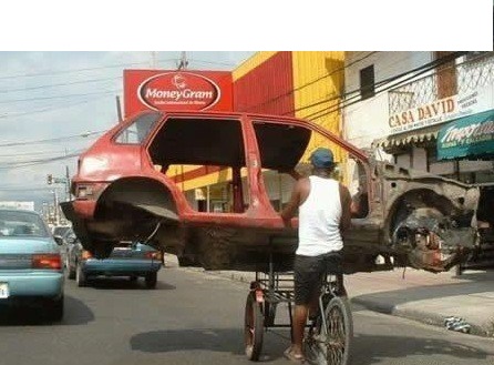 auto na bicykli