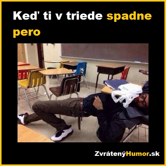 spadnute pero