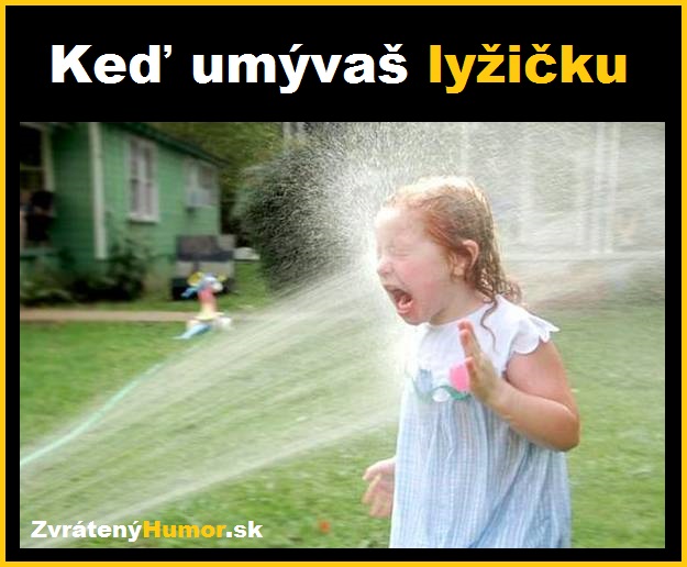 umyvanie lyzicky