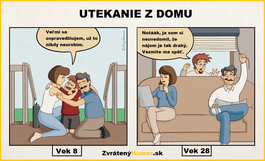 utek z domu