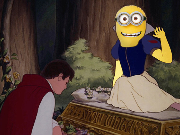 Keby boli Mimoni Disney princeznami