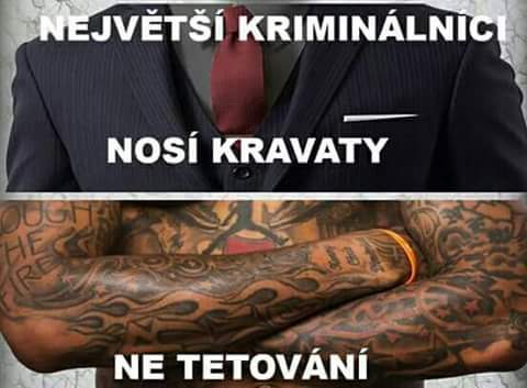 kravaty a tetovania