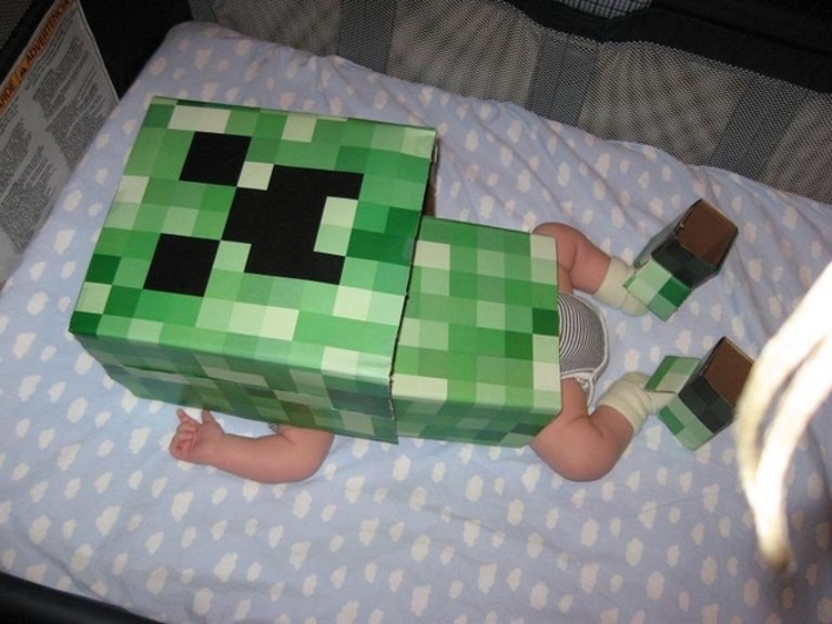 minekraft maska