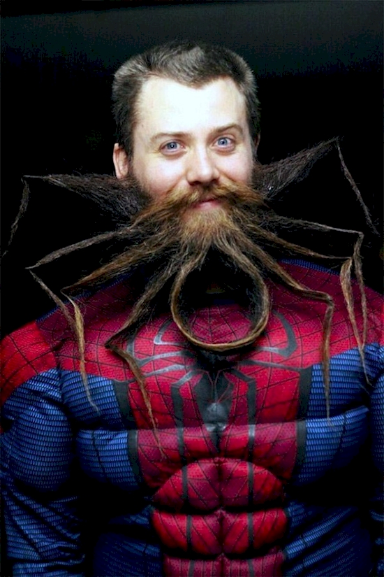 10. Spider-Beard