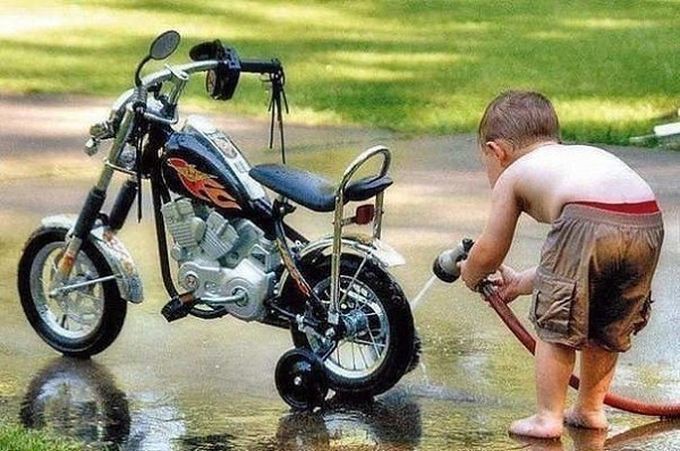 umyva motorku