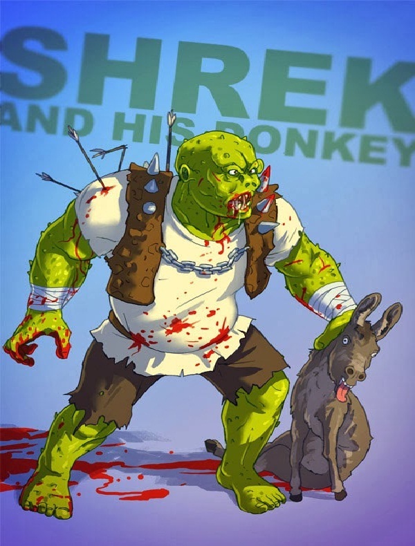 4 zly shrek