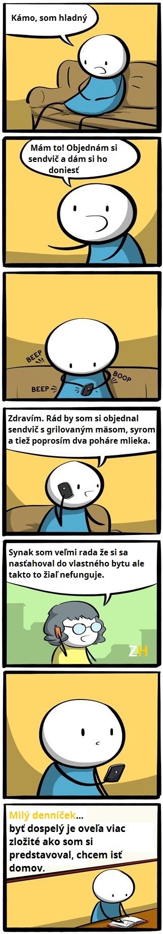 život dospeláka