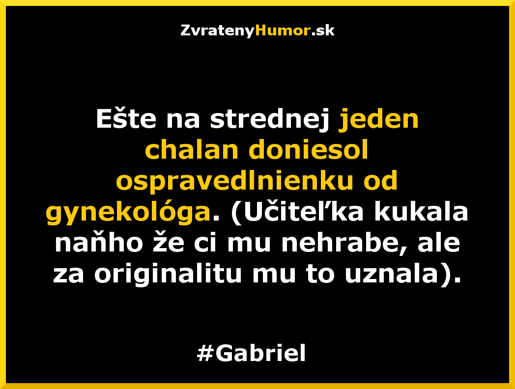 najhlupejsia vyhovorka 4