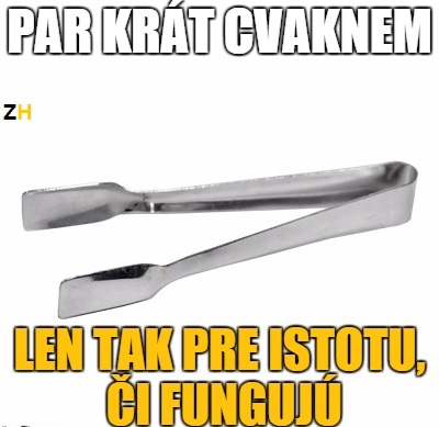 kliestiky na cukor