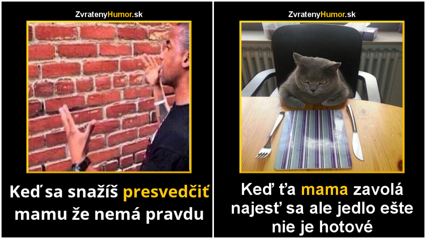13 rozhovorov ktoré si určite viedol so svojou mamou #1
