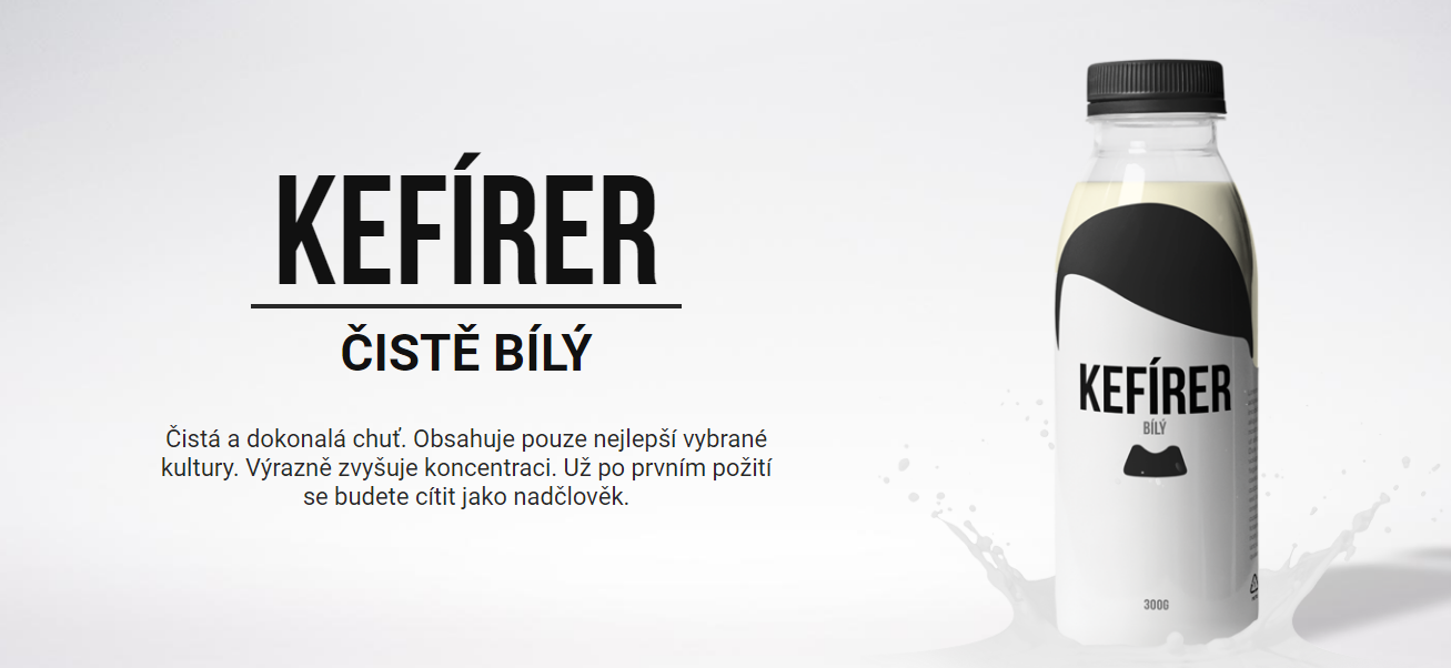 Kefírer: Čisto biely vodca medzi kefírmi mieri do obchodov