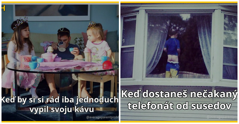 30 Obr: Instagramový profil odhaľuje aké je byť rodičom (1. časť)