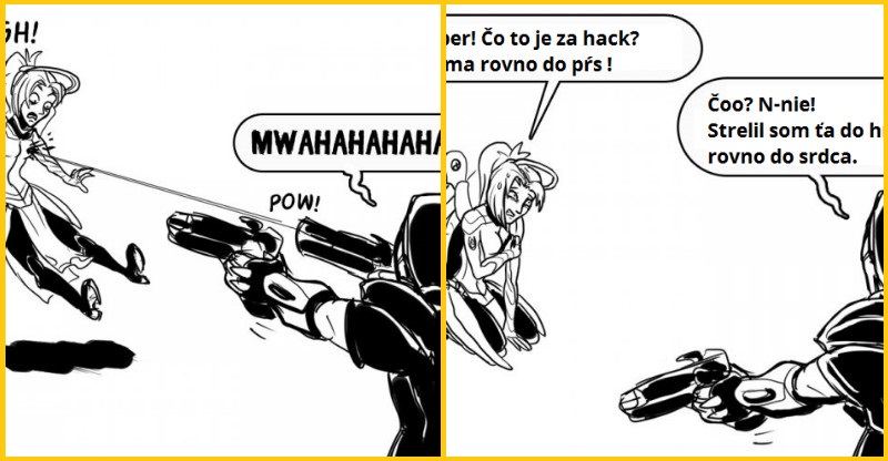 Ty si ju strelil rovno do pŕs ?! (7 obrázkov)
