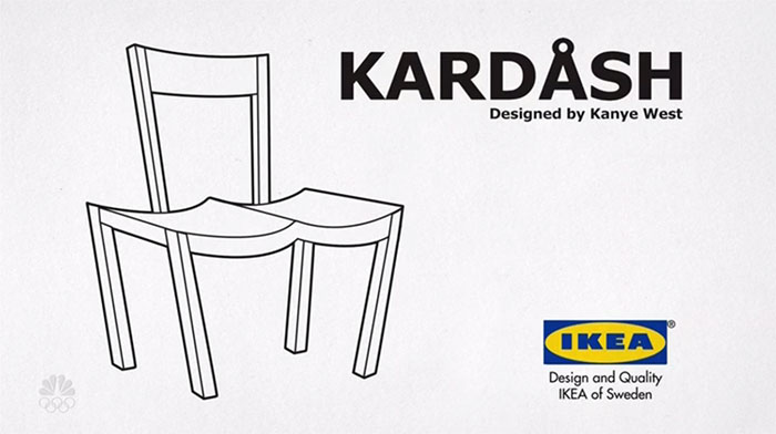 IKEA si spravila srandu z Kanye Westa a internet samozrejme priložil ruku k dielu