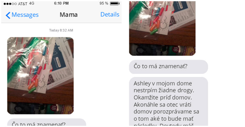 Mama našla v stolíku drogy, reakcia 16 ročnej dcéry všetko obráti naruby