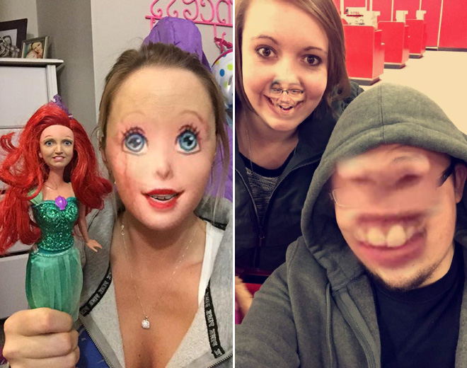 18 Obrázkov: Z faceswap sa stáva námet na hororrové filmy