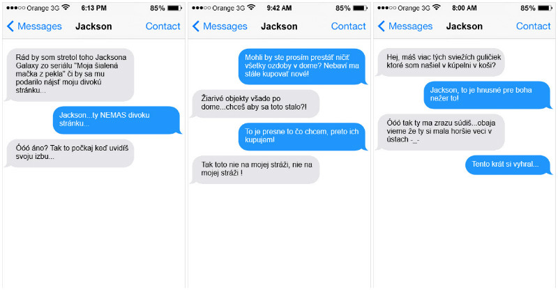 Keby tvoja mačka mala telefón tak SMS-ky by vyzerali asi takto #2 (11 prípadov)