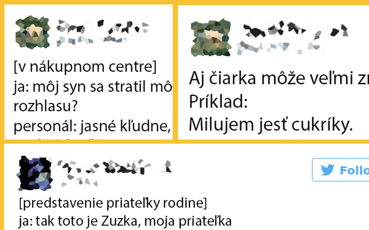 7 tweetov ktoré ťa zaručene rozosmejú!