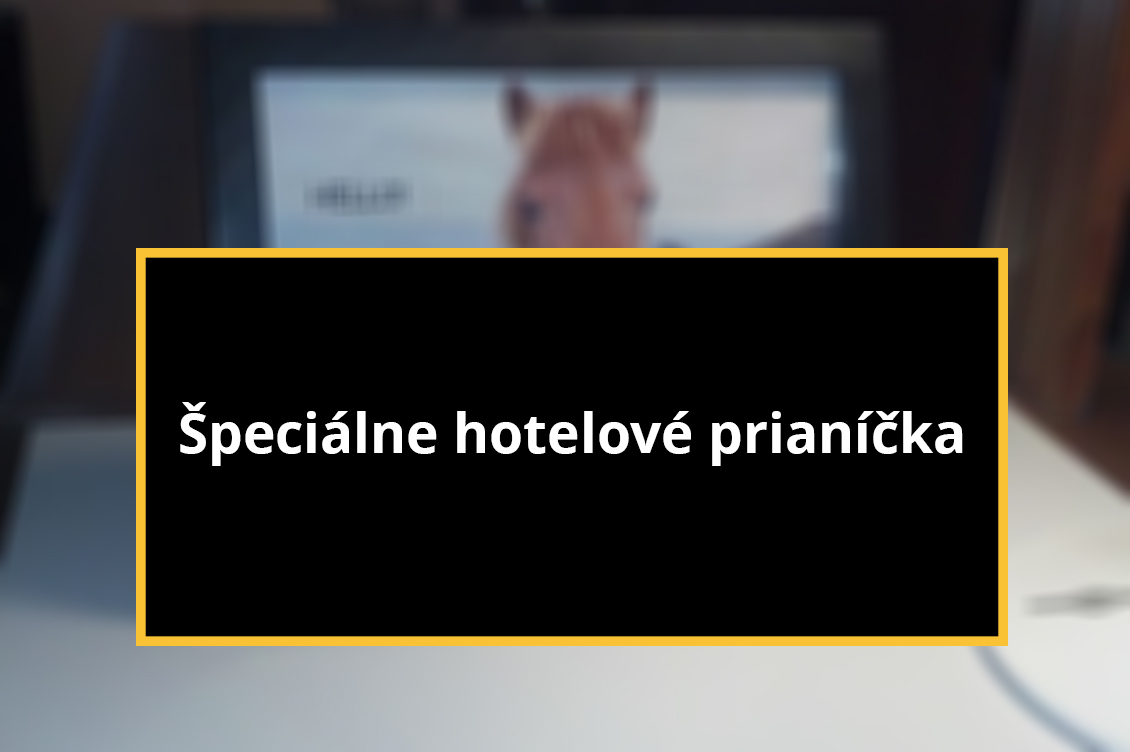 Špeciálne hotelové  prianíčka (7 obrázkov)
