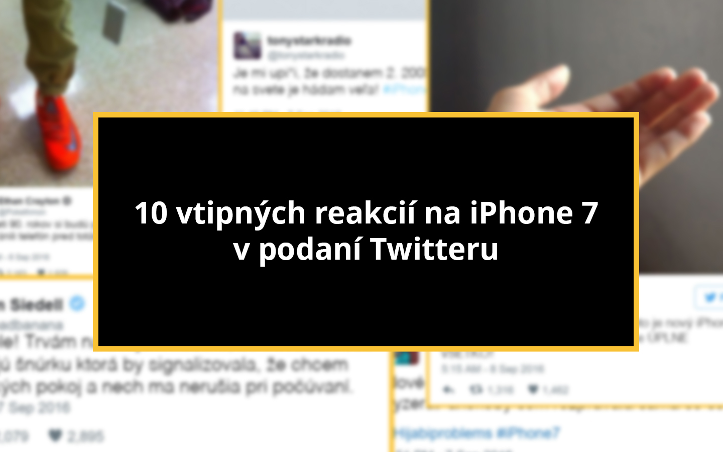 Reakcie ľudí na iPhone 7