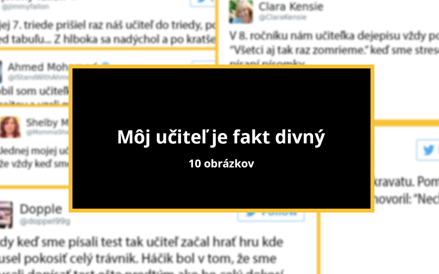 Môj učiteľ je fakt divný! (10 obrázkov)