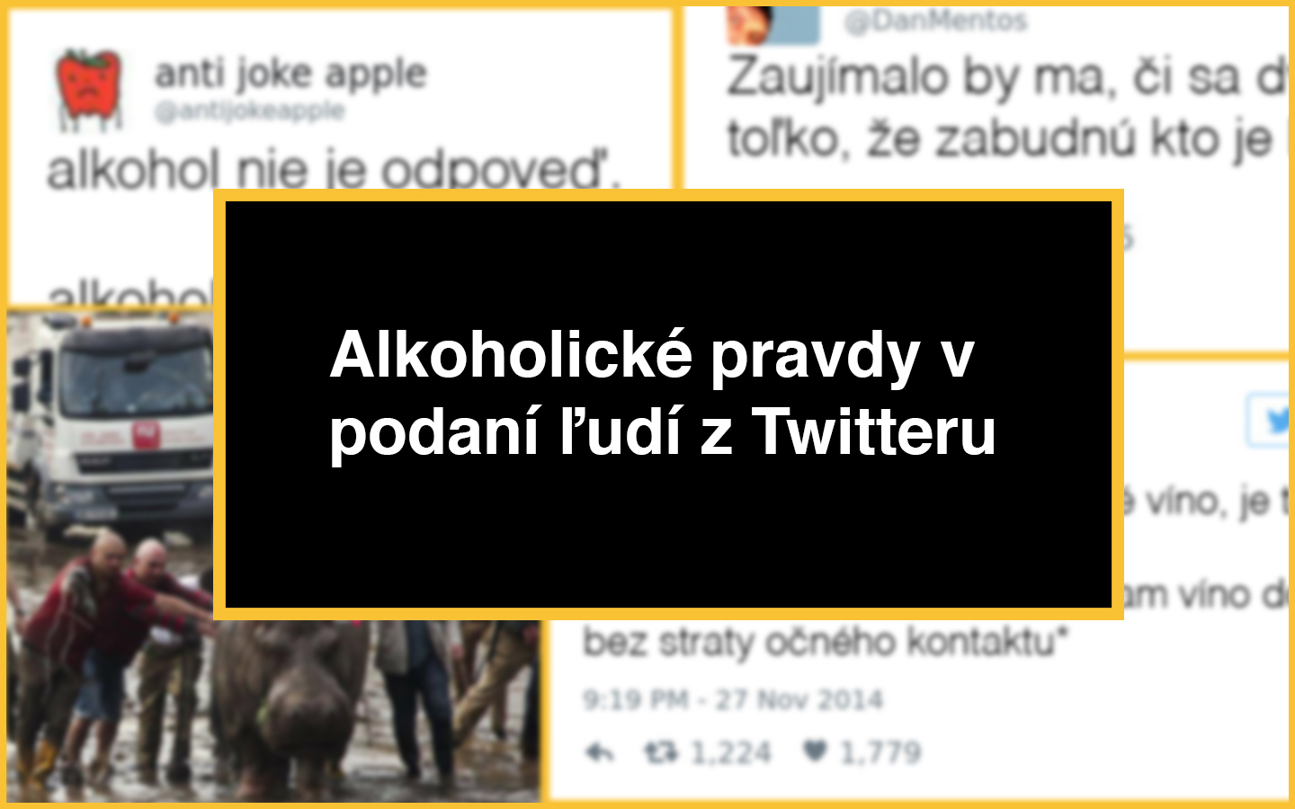 9 alkoholických právd (9 Tweetov)