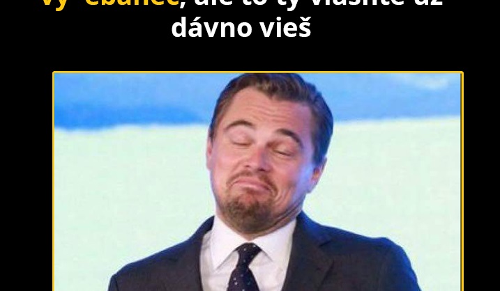 Strašný si