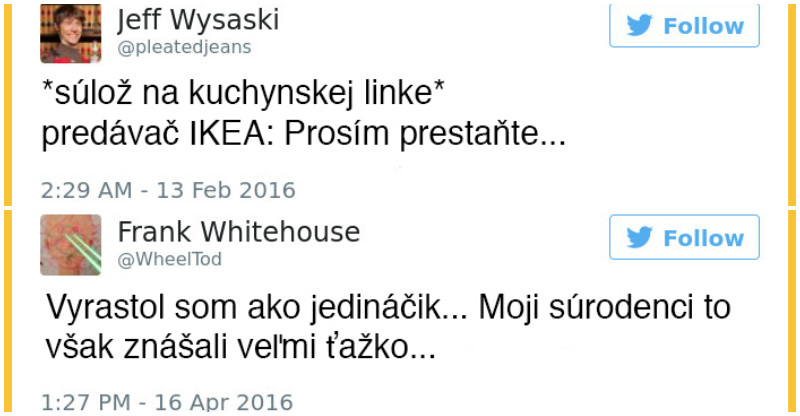 Nevyspytateľné tweety (10 tweetov ktoré končia naozaj nepredvídateľné)
