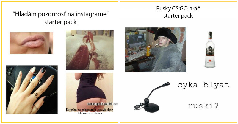 Starter packy ktoré ťa dostanú! #2