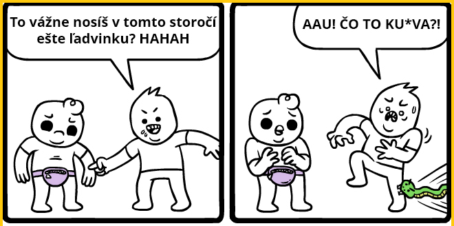 Niekedy sa vysmievať vážne neoplatí