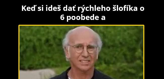 Idem si pospať na hoďku
