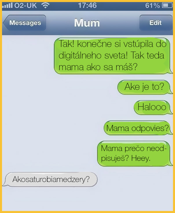 7 vtipných SMS od mamičiek