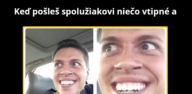 Psst! Hej! Pozri si mobil!