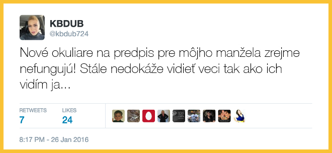 Manželky o manželstve (10 tweetov)