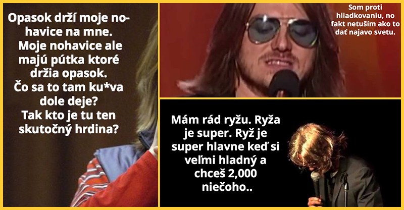 Mitch Hedberg a jeho komické životné úvahy (8 vtipných úvah)