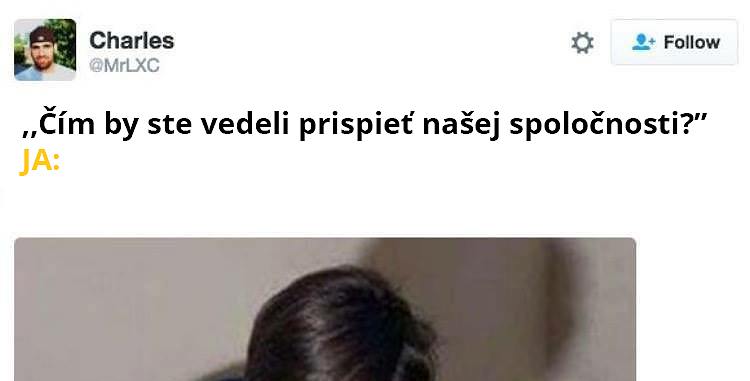Budem užitočný prisahám