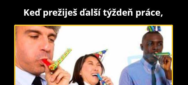 Zvládol som to…