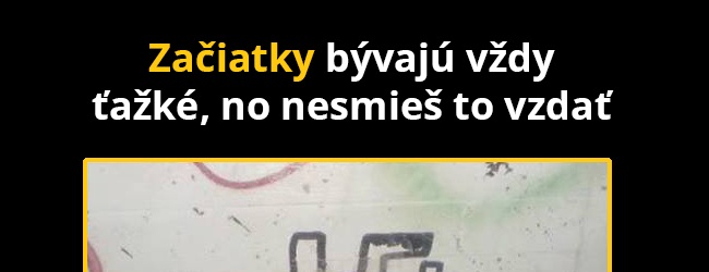 Snažím sa…